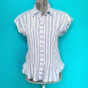 Anthropologie Maeve Bellamy Buttondown